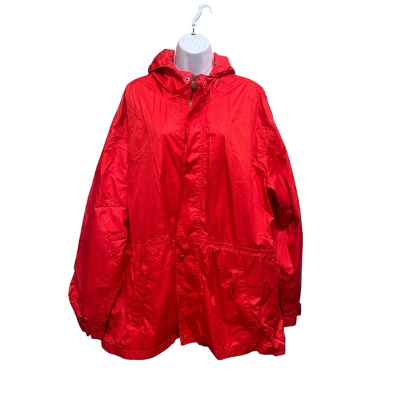 Outback Trading Com Red Packable Parka Jacket Size XL - Picture 2 of 7